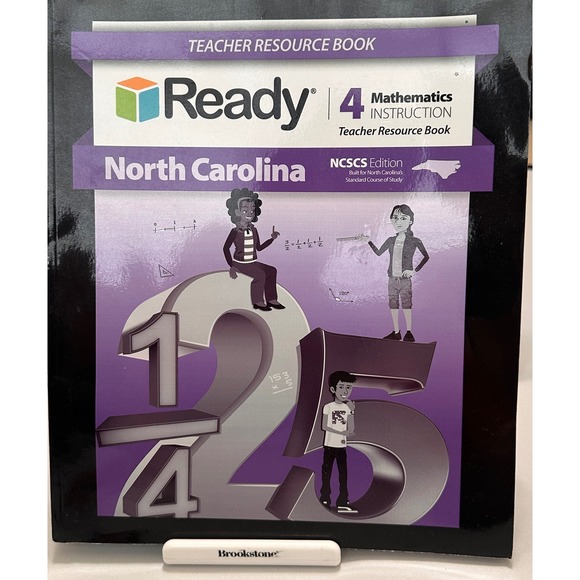 Curriculum Associates Other - Ready North Carolina Grade 4 Mathematics Instruction Teacher Resource Book NCSCS